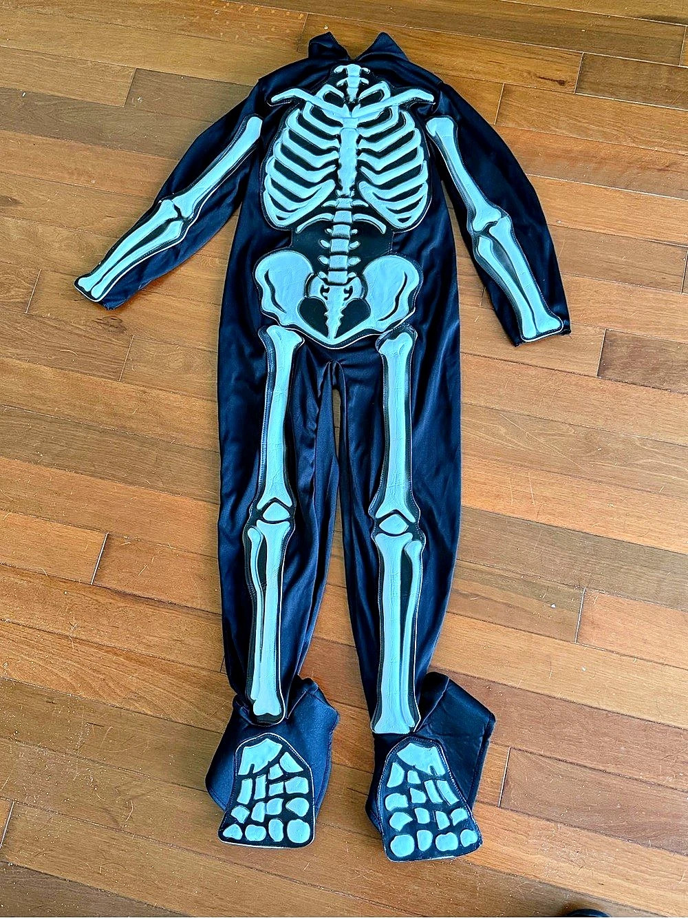 Size M Spooktacular Creations Skeleton Halloween Costume Jumpsuit